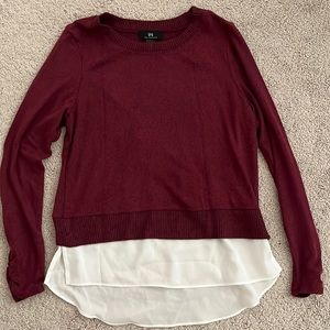 I.N. San Francisco Junior’s Long Sleeve Top